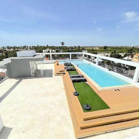 Rooftop Pool Ducassi Studio Suites Deluxe Hotel Beach Club & Spa Punta Cana Bagian luar foto